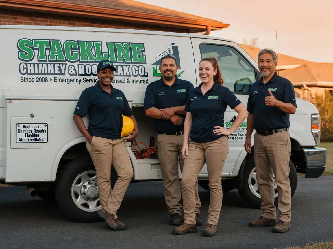 Chimney flashing repair company in Magnolia, OH